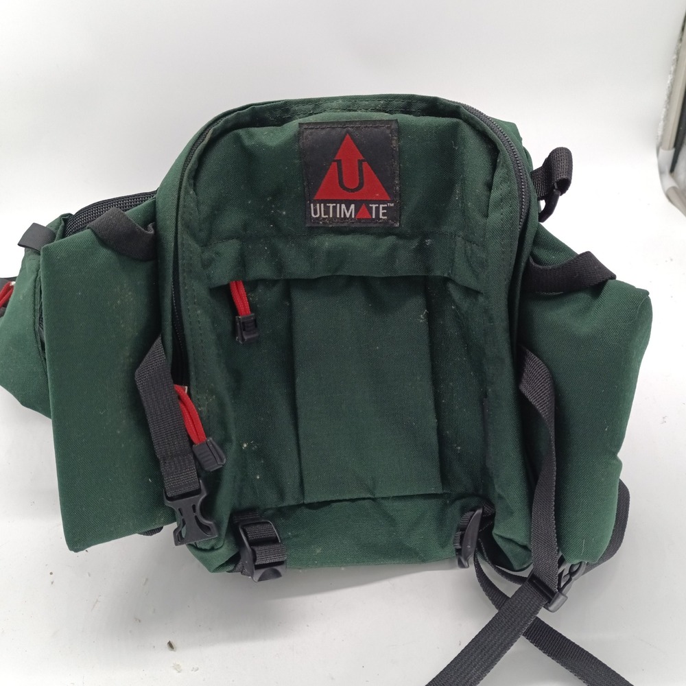 Ultimate Torsopacs Gemini Hiking Fanny Pack Waist Bag Green USA Made s11